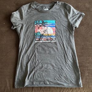 Dark Grey Northface Hawaii T-Shirt